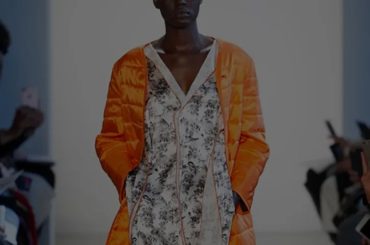 LONDON FASHION WEEK SPRING-SUMMER 2022 Poster